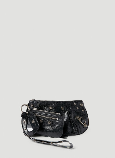 Balenciaga Le Cagole Mini Clutch Bag Black bal0254057