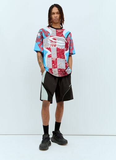P.A.M. Panelled Flight Shorts Black pam0357009