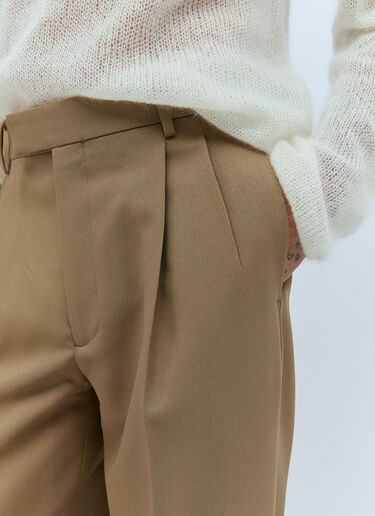 Fluid Drill Tailored Pant Gucci Fluid Drill Tailored Pant Beige guc0154008