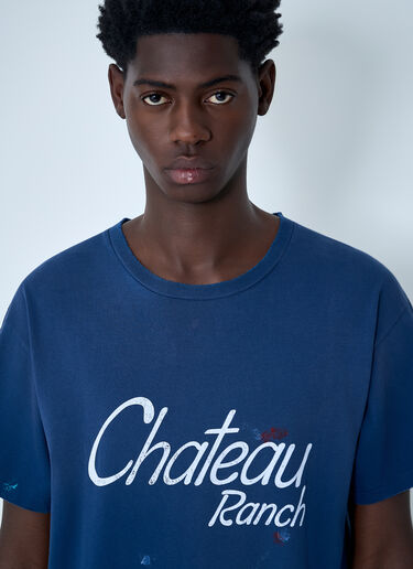 Gallery Dept. Chateau Raunch T-Shirt Navy gdp0160056