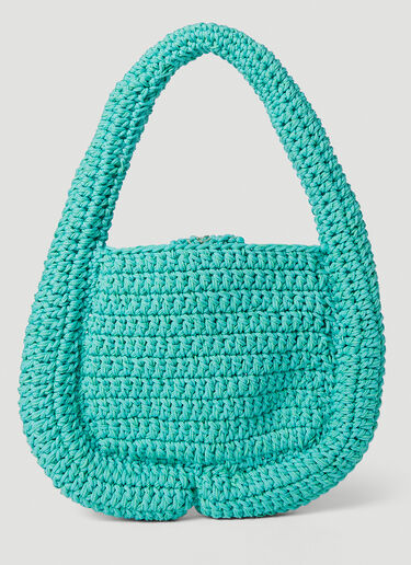 Marco Rambaldi Handmade Crochet Handbag Green mra0250023