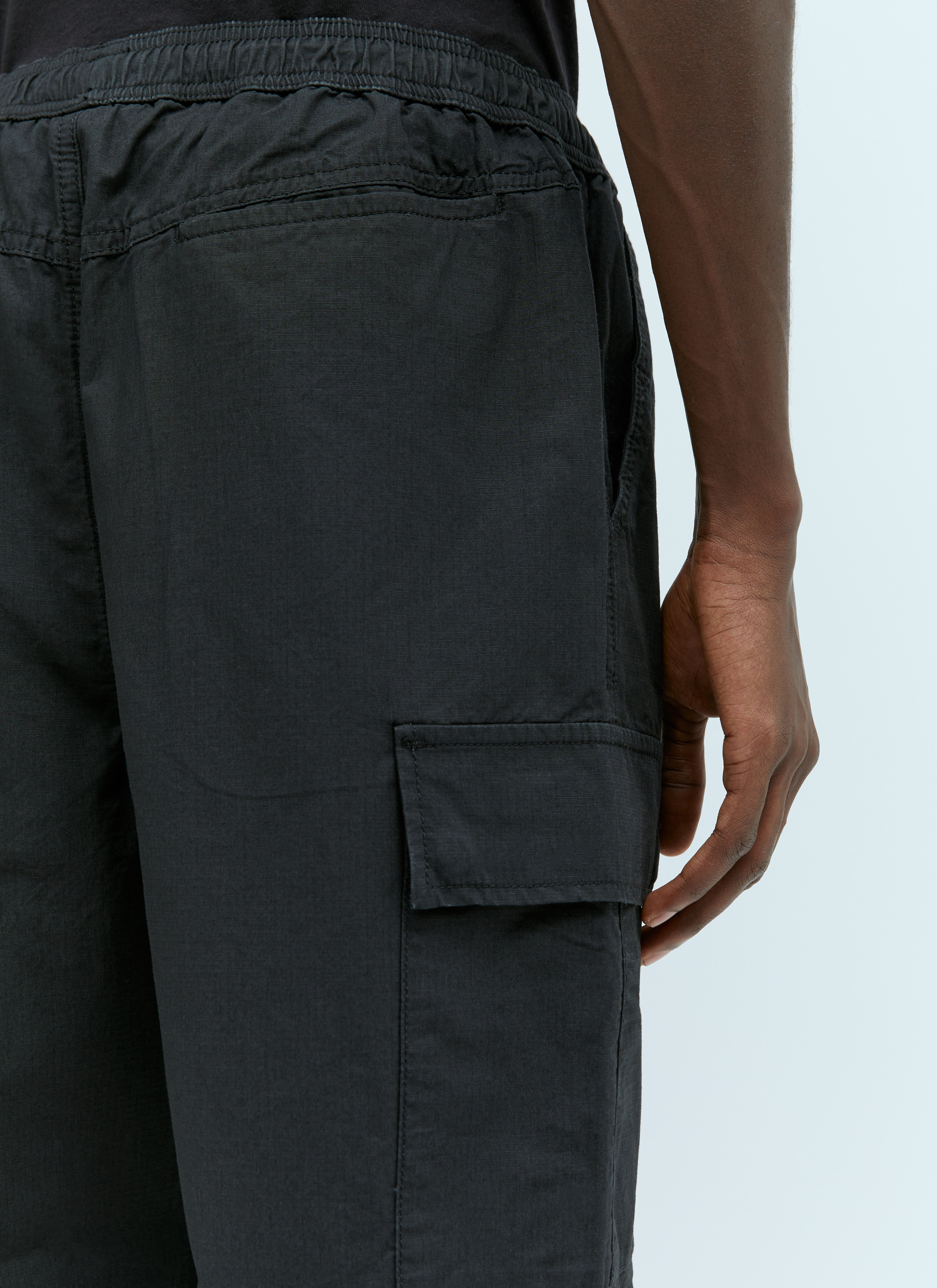 Stüssy Men's' Ripstop Cargo Beach Pants in Black | LN-CC®