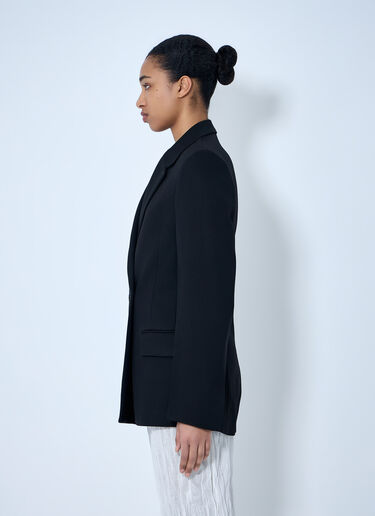 TOTEME Double-Breasted Blazer Black tot0264027