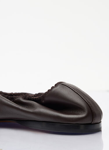 The Row Awar Ballerina Flats Brown row0258025