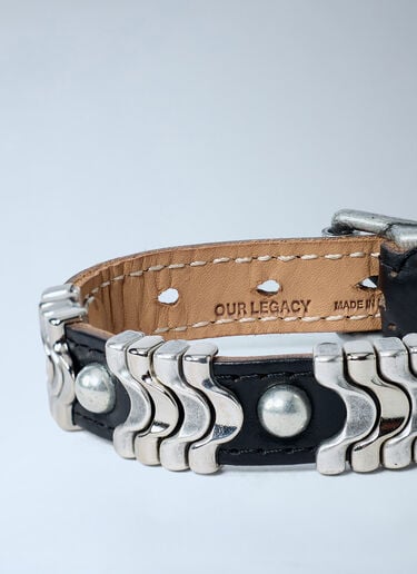 Wave Bracelet OUR LEGACY Wave Bracelet Black our0262015