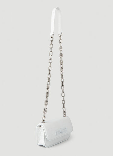 Balenciaga Gossip XS Shoulder Bag White bal0247074