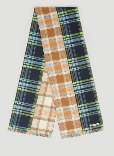 Acne Studios 체크 울 스카프 멀티컬러 acn0154046