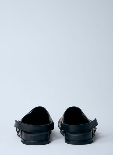 Rick Owens 메가레이스 뮬  블랙 ric0159036