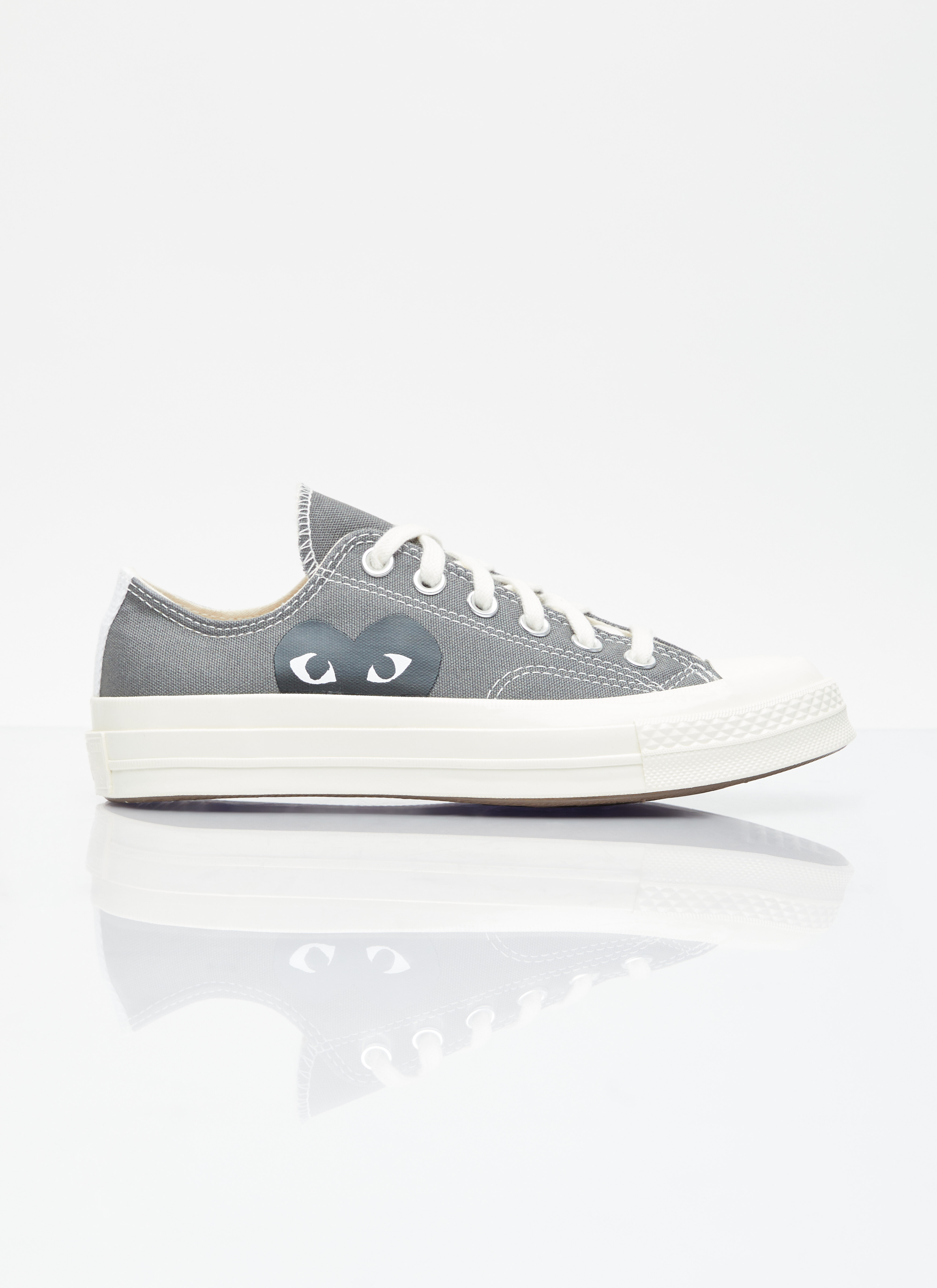 Comme des Garçons PLAY x Converse 빅 하트 척 70 스니커즈 화이트 cpc0355008