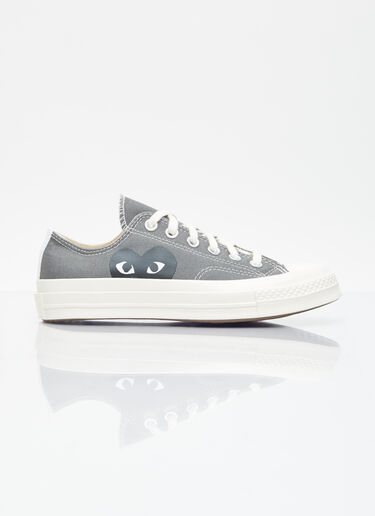 Comme des Garçons PLAY x Converse Big Heart Chuck 70 Sneakers Grey cpc0355001