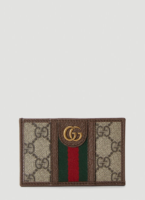 Gucci Ophidia Card Holder Brown guc0241151