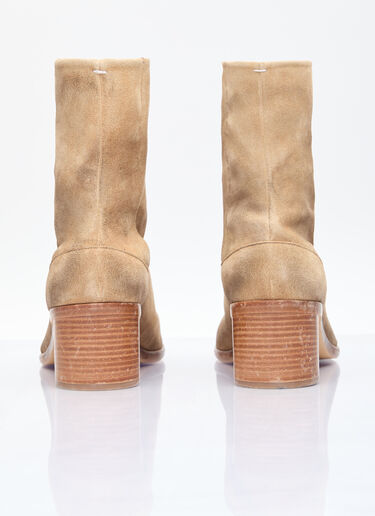 Maison Margiela Tabi Ankle Boots Beige mla0155021