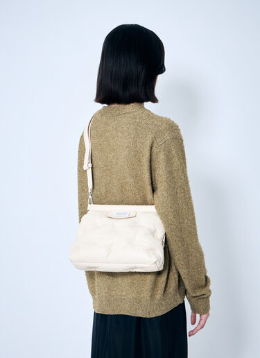 Maison Margiela Small Glam Slam Classique Clutch White mla0259028