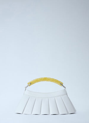 Lacoste Runway H Lenglen Leather Bag White lac0364003