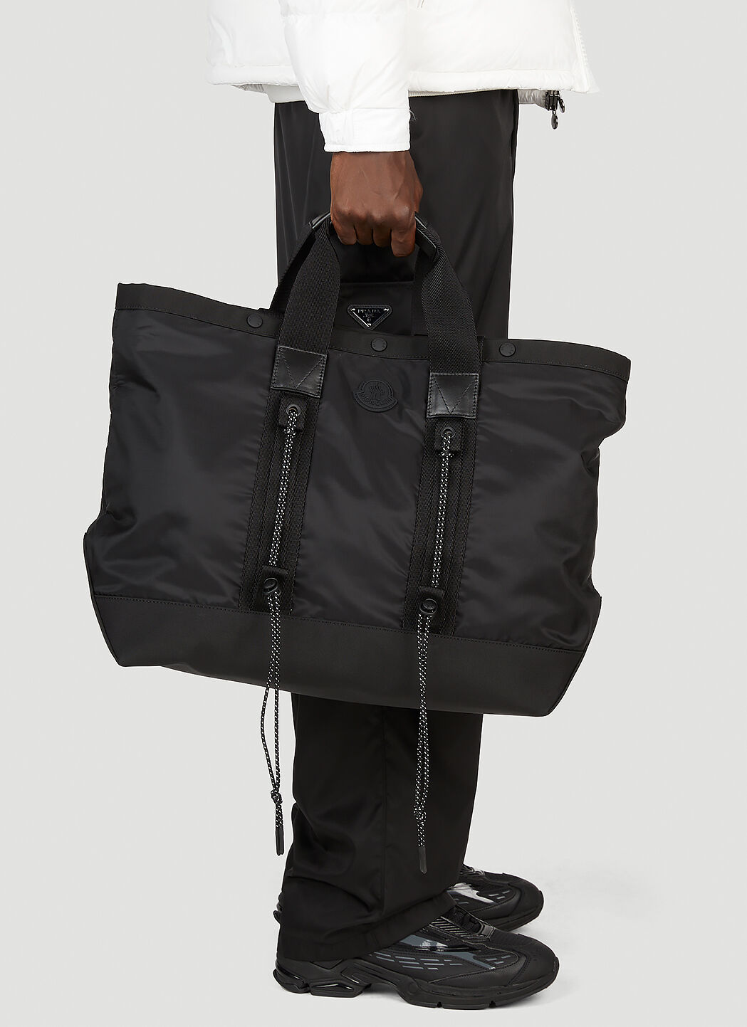 Moncler Men's' Tech Tote Bag in Black | LN-CC®