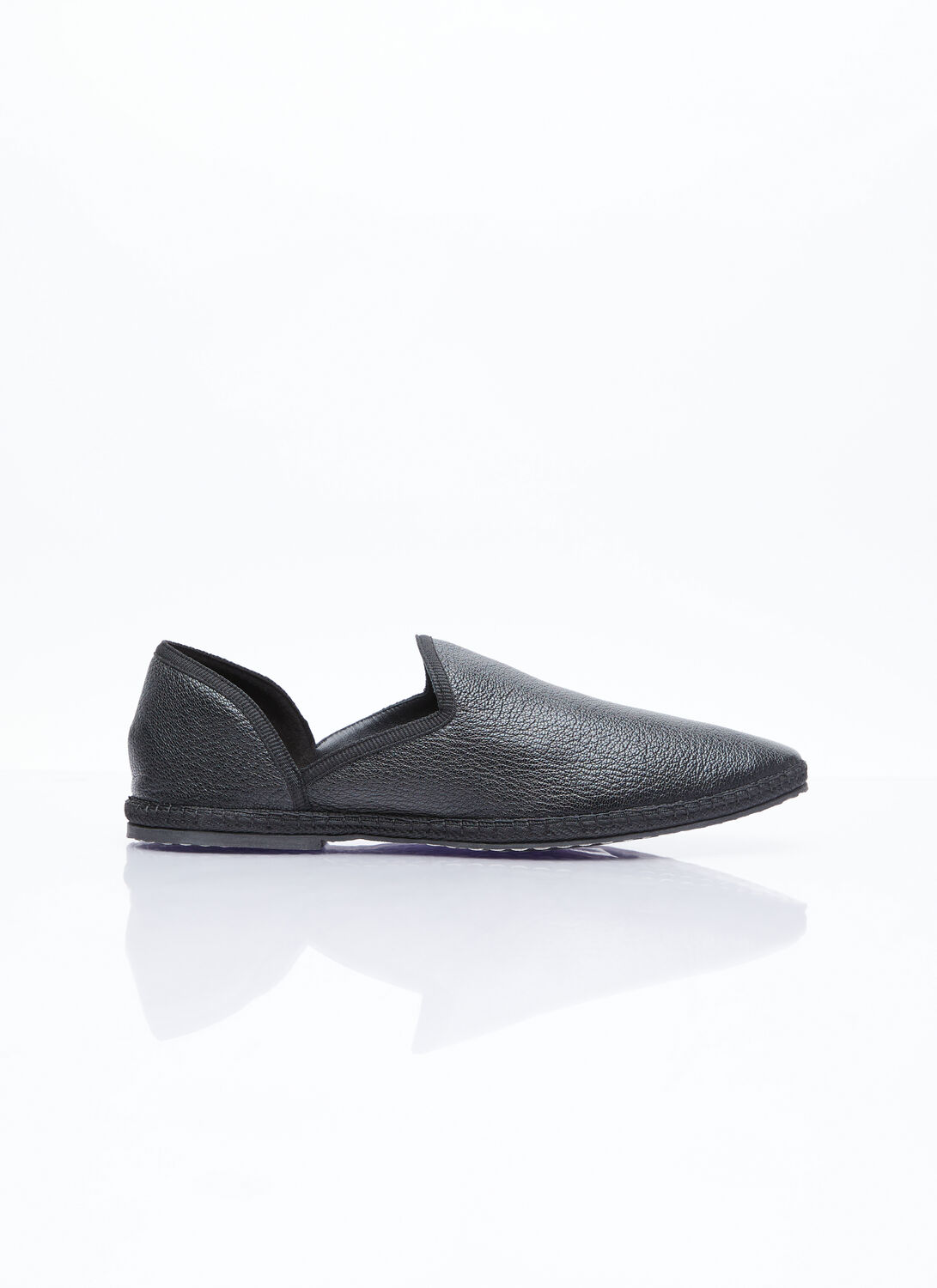 Shop The Row Friulane Leather Flats In Black