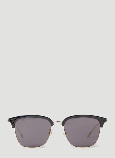 Gucci Rectangular Sunglasses Gold guc0152274
