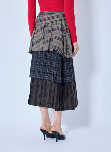 LN-CC® - Vivienne Westwood: Long Meghan Kilt - Beige Vivienne Westwood Long Meghan Kilt Beige vvw0265004