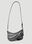 Mugler Small Spiral Curve 01 Shoulder Bag Black mug0251013