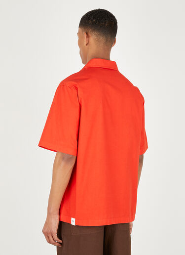 Jil Sander+ 经典短袖衬衫 红 jsp0147006
