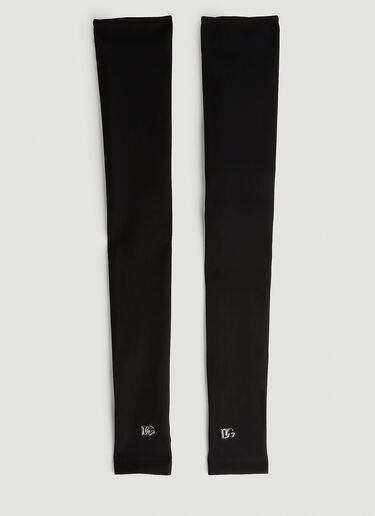 Dolce & Gabbana Logo Plaque Sleeves Black dol0250053