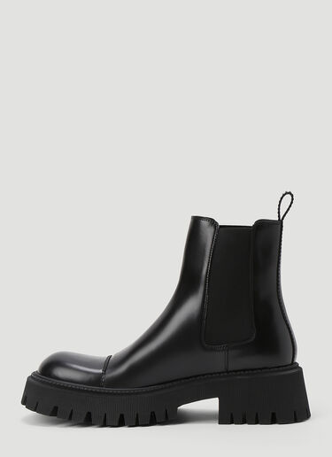 Balenciaga Tractor Boots Black bal0143045