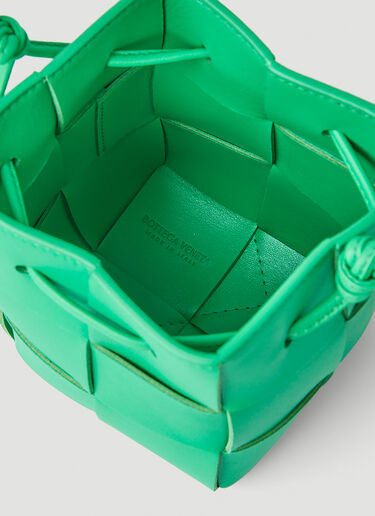 Bottega Veneta Intreccio Bucket 迷你单肩包 绿 bov0248088