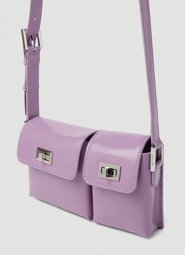 BY FAR Baby Billy Shoulder Bag Lilac byf0251022