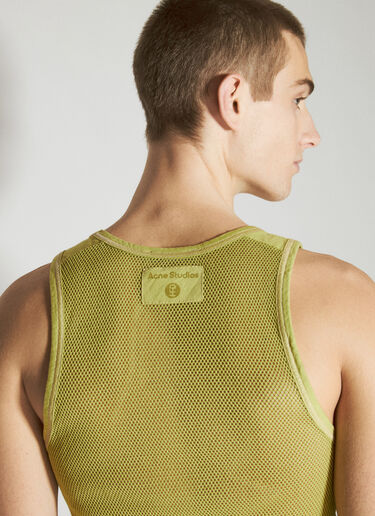 Honey Fucking Dijon x Acne Studios Mesh Tank Top Green hdj0154008