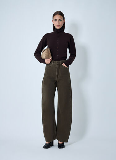 Curved Jeans Lemaire Curved Jeans Green lem0262005
