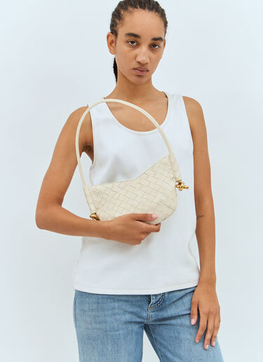 Bottega Veneta 미니 솔스티스 숄더백 화이트 bov0257077