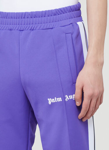 Palm Angels Side-Stripe Track Pants Purple pma0139007