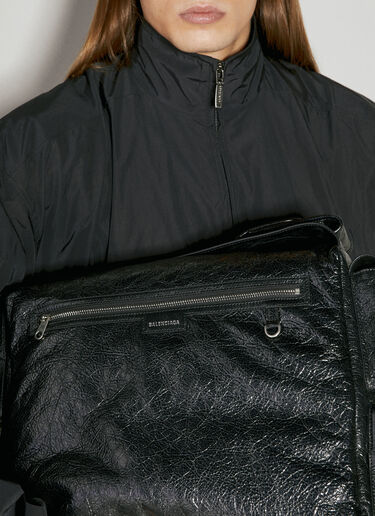 Superbusy Large Sling Shoulder Bag Balenciaga Superbusy Large Sling Shoulder Bag Black bal0149044