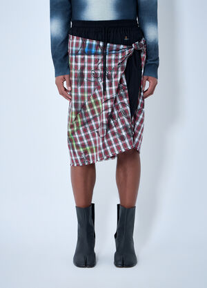 Vivienne Westwood Chippendale Boxing Shorts Red vvw0163004