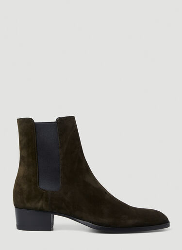 Saint Laurent Chelsea Boots Brown sla0149035