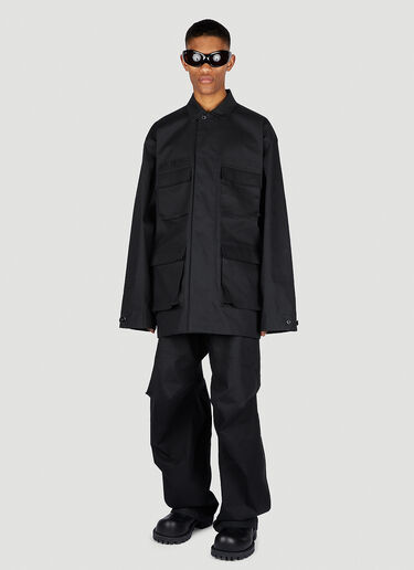 Balenciaga Kick Cargo Pants in Black | LN-CC