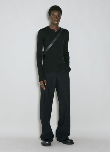 Zander Knit Top Ann Demeulemeester Zander Knit Top Black ann0154012
