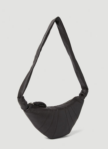 Lemaire Small Croissant Shoulder Bag Brown lem0352004