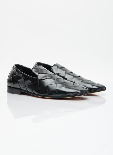 Bottega Veneta Intreccio Loafers Black bov0155015