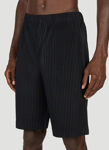 Homme Plissé Issey Miyake Plisse Shorts Black hmp0153006
