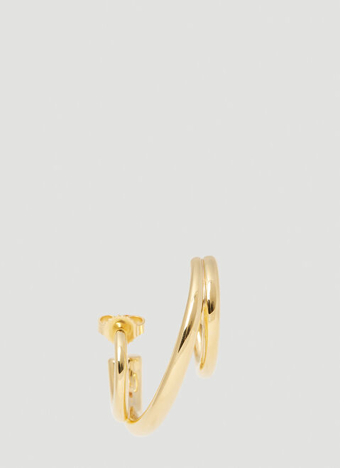 Charlotte CHESNAIS Boucle D'Oreille Triplet Earring Gold ccn0254001
