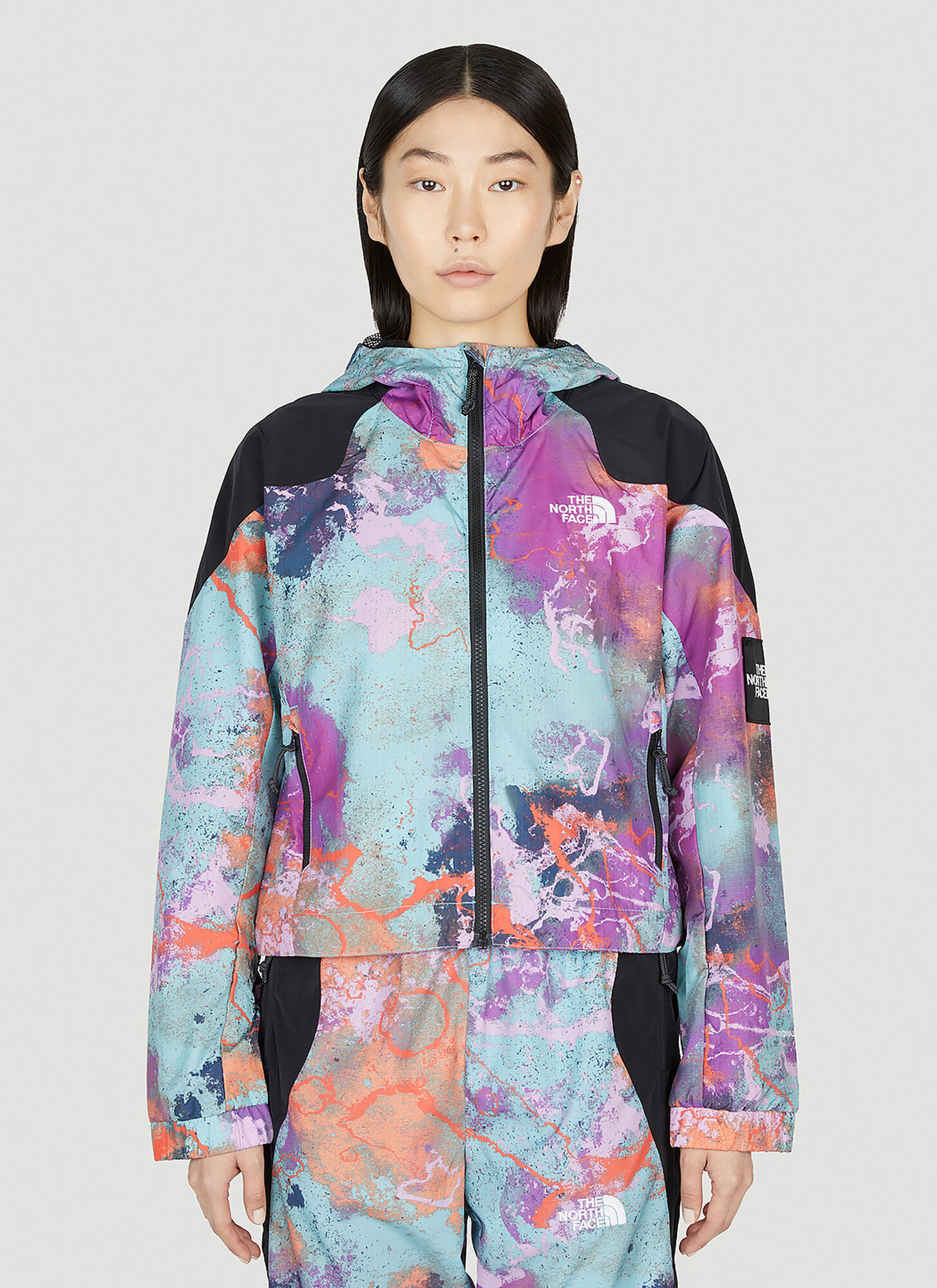 Shop The North Face Dynaka Jacket In Multicolour