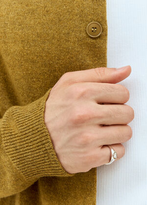 Pearl Octopuss.y A Mini Good Heart Signet Ring White prl0355004