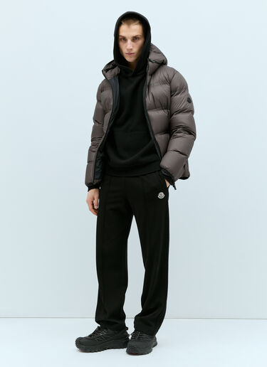 Wool Hooded Sweatshirt Moncler Wool Hooded Sweatshirt Black mon0158031