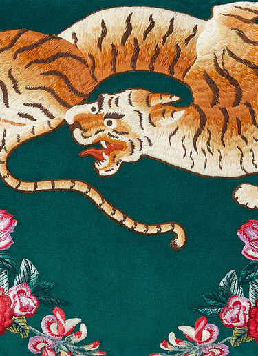 Gucci Tiger Embroidered Cushion Multicolour wps0638392