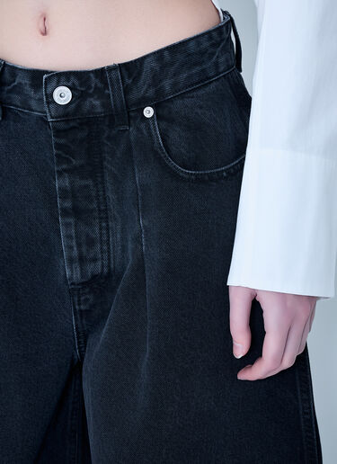 Jacquemus De-Nîmes Ovalo Jeans Black jac0264029