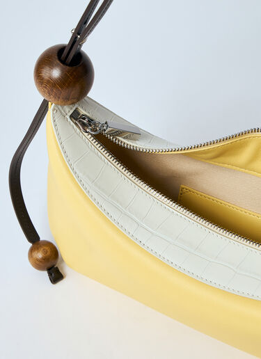 Jacquemus Le Bisou Perle Shoulder Bag Yellow jac0260025