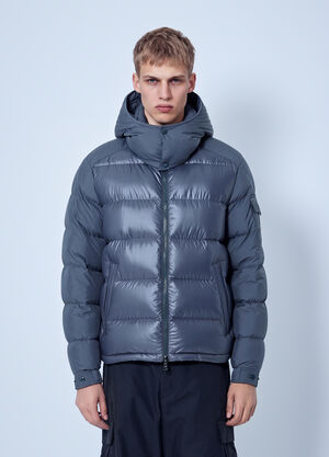 Moncler Maya Hooded Short Down Jacket Dark Grey mon0166041