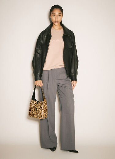 Saint Laurent Le 5 à 7 Small Shoulder Bag Brown sla0257112