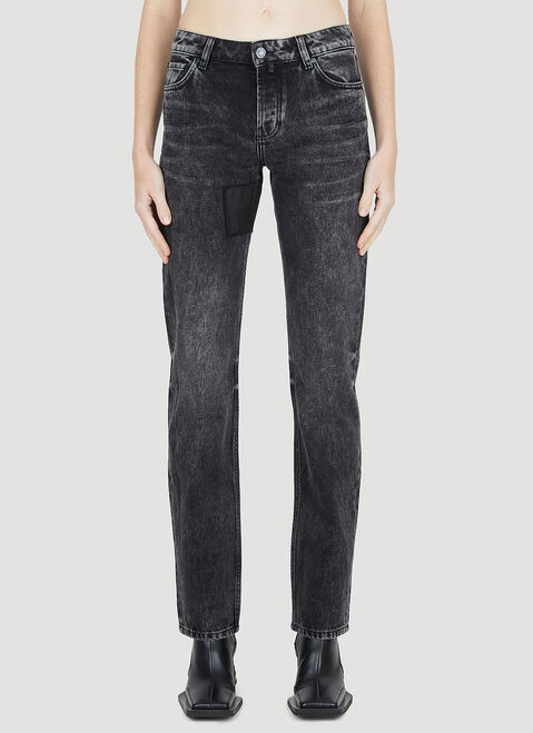 032C Moon Wash Jeans Black cee0250003
